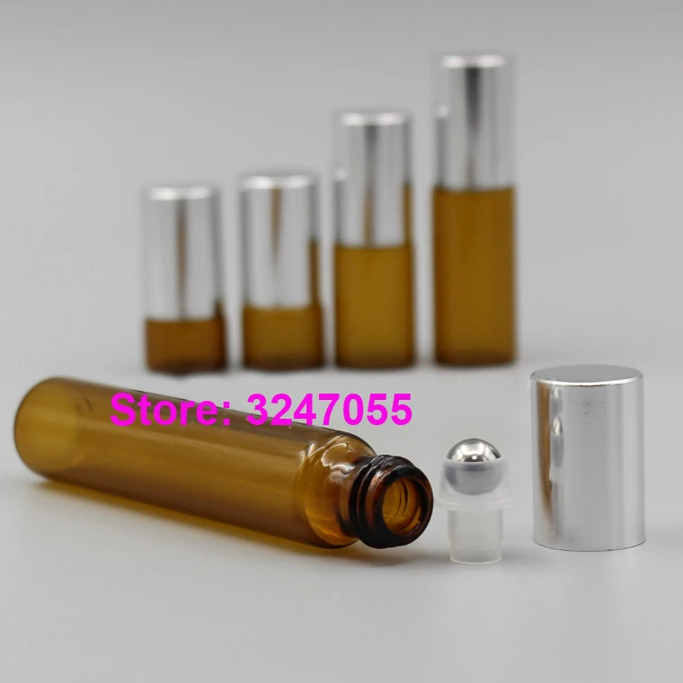 1ml2ml3ml5ml10ml Янтарный Профессиональный маленький рулон на флаконе для парфюмерии