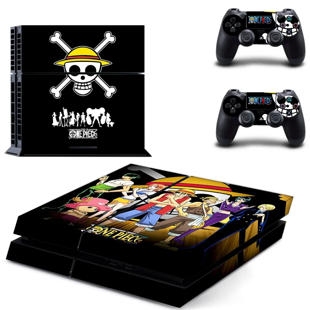 Горячие продажа Японского аниме one piece наклейка для ps4 консоли контроллер кожи