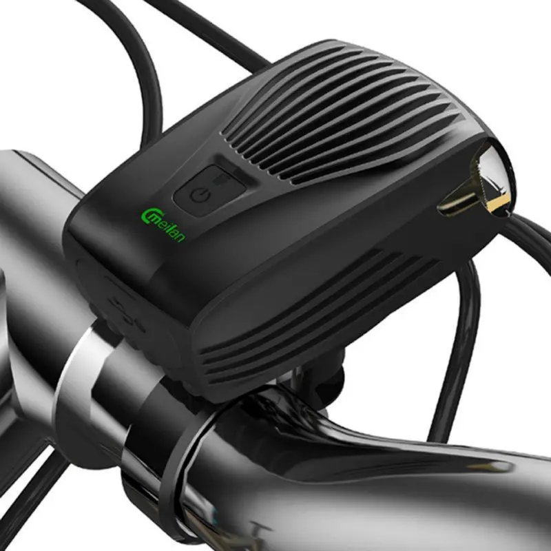 meilan x1 Светодиодный фонарик умный велосипед свет комплект USB Перезаряжаемые руль велосипеда огни Водонепроницаемый передняя фара велосипед аксессуары