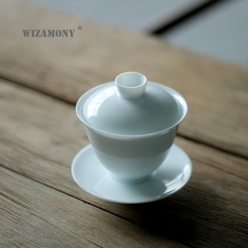 WIZAMONY китайский чайный набор кунг фу гайвань чайник чашки фарфоровая кружка