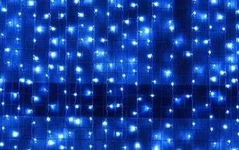 3x3m 300Led Blue Новогодняя, Рождественская, домашняя Гирлянда для занавесок, сказочный светильник для улицы, светодиодная гирлянда, новогодние, рождественские украшения для дома Natal Noel, Q - Цвет: 3x3m 300Led Blue