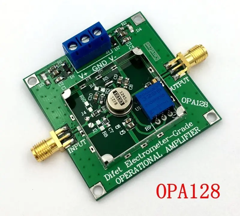 OPA128 электромагнитный усилитель мощности 110 дБ|gaine|deg&g |