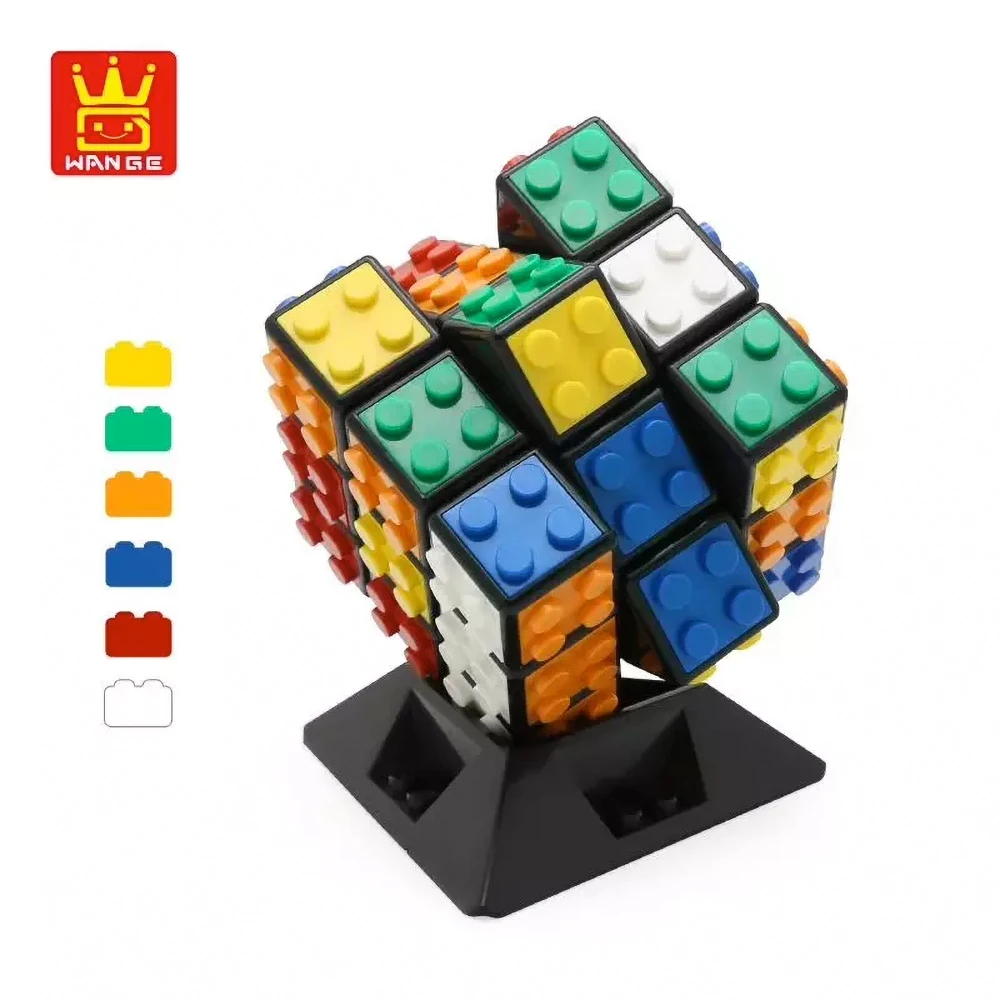 Подходит для создателей серии Блоки магический куб профессиональный 3x3x3 классические развивающие строительные блоки игрушки для детей подарок