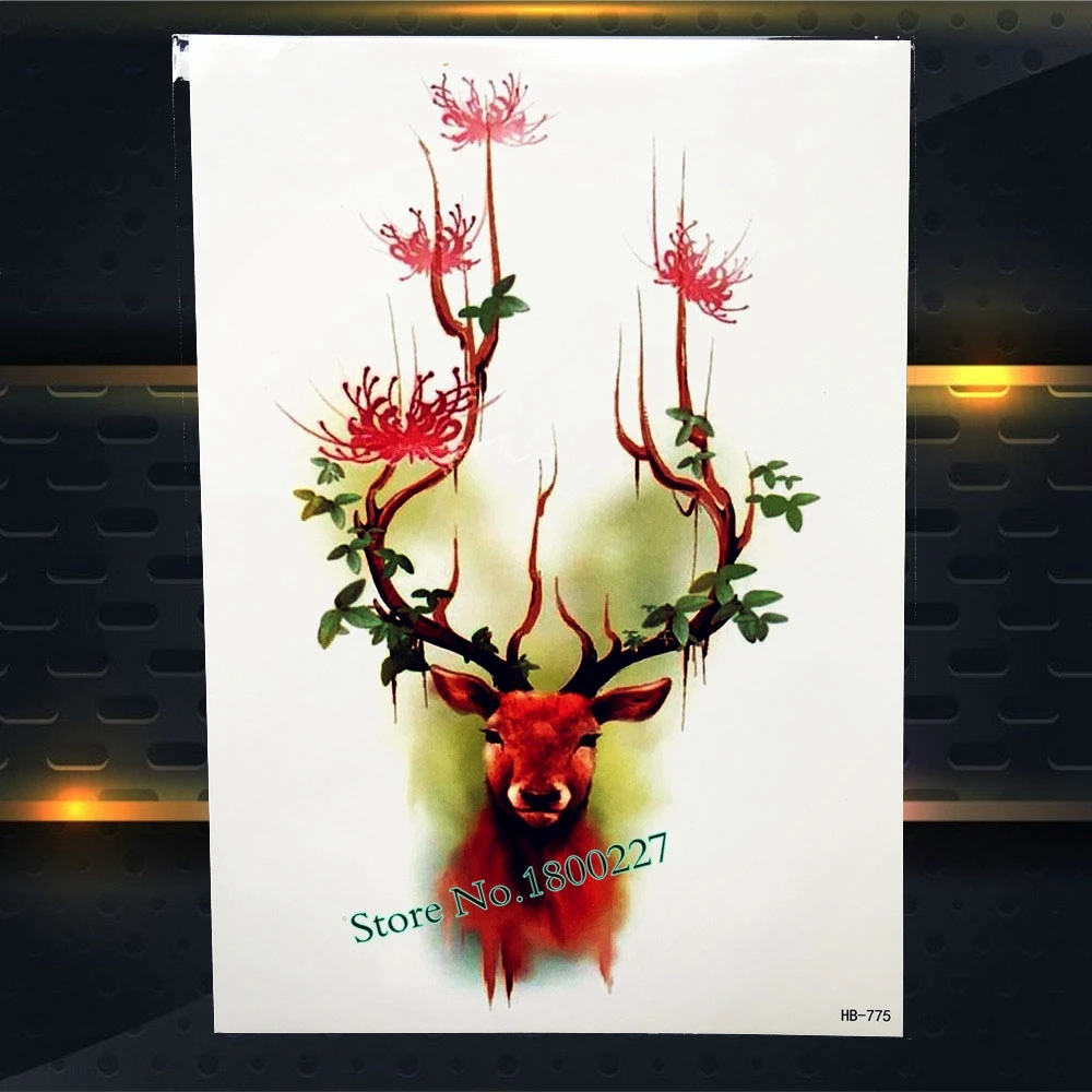 Водонепроницаемые поддельные флэш татуировки хна сердце крест Wifi драгоценный