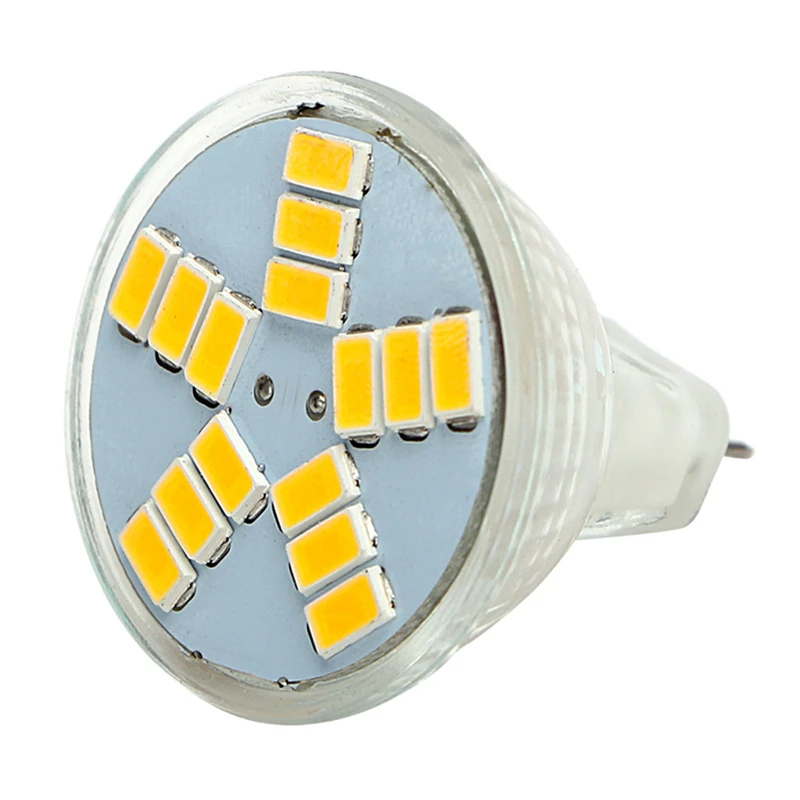 Светодиодный лампы MR11 AC/DC12V 24V GU4 3 Вт 5 7 светодиодный шарик 9 12 15 5730 SMD