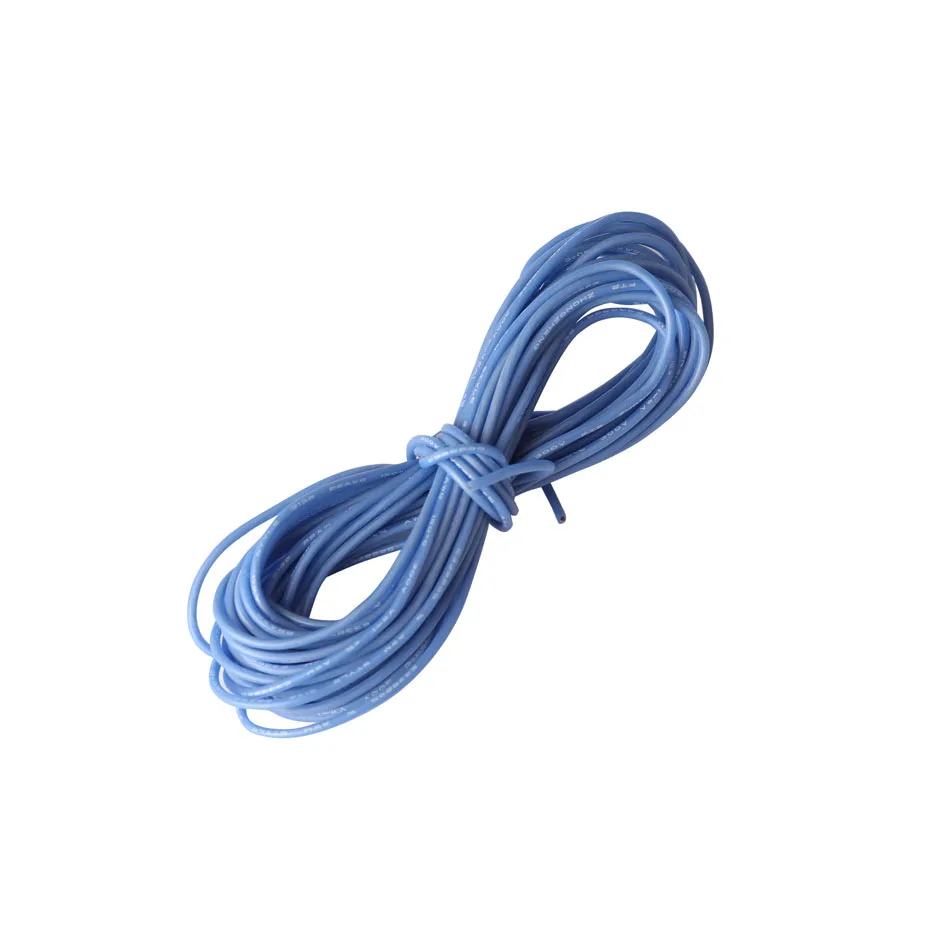 Силиконовый провод 26 AWG UL3132, многожильный провод, гибкий, 7 калибр, 300 В, луженая медная резина, изолированный Электрический провод (art.: 7ad76b478) - 7ad76b478