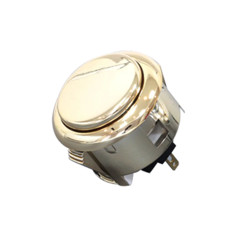 8 шт./лот SANWA OBSF 30/24 золото/серебро/Обсидиан кнопка для USB MAME контроллера аркадный