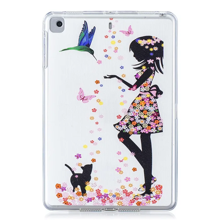D Чехол Wekays для iPad Mini 1 Mini 2 Min 3, мягкий силиконовый чехол с рисунком для IPad Mini1 Mini2 Mini3 7,9 дюймов, чехол s Kids - Цвет: D