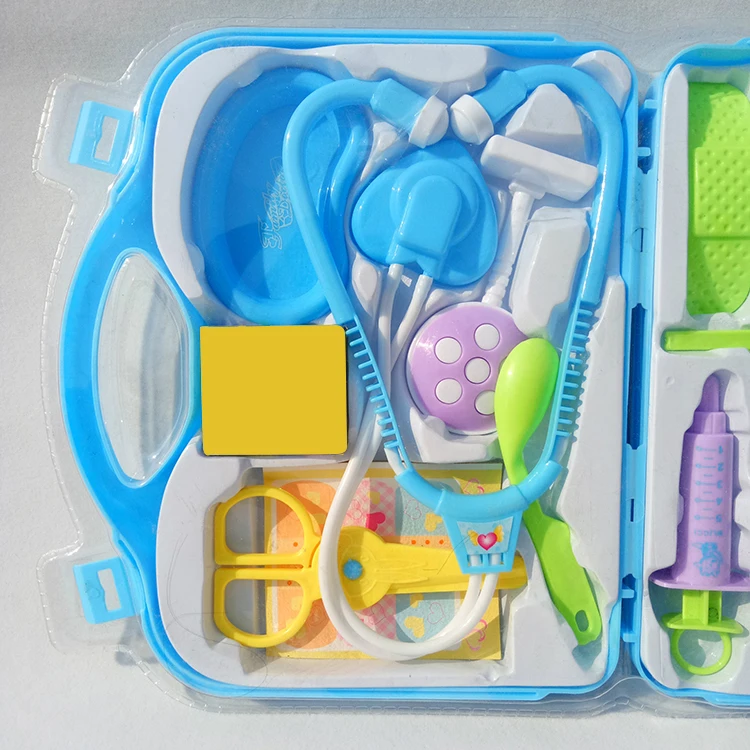 Doctor Play Set Toys For Boys Children'S Suitcases Stethoscope Toy Kit Kids Medical Kits Child Suitcase | Игрушки и хобби