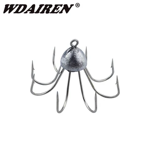 1 шт. острый вес спины ed крючок под червя с катушкой Keeper, крючок для взрыва окуня, крючки для ловли карпа 11 г, рыболовные снасти WD-095