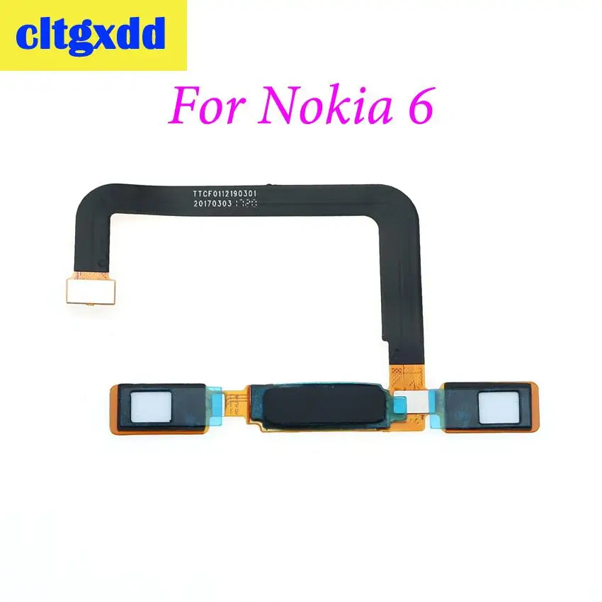 Cltgxdd новый для Nokia 5 6 8 кнопка домой меню назад сенсорный ID датчик отпечатков