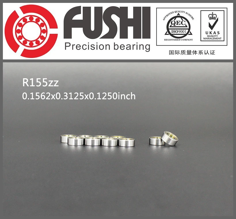 R155ZZ подшипник флейты (10 шт.) 5/32 &quotx5/16&quot x1/8 &quotФлейта R155 детали радиоуправляемых