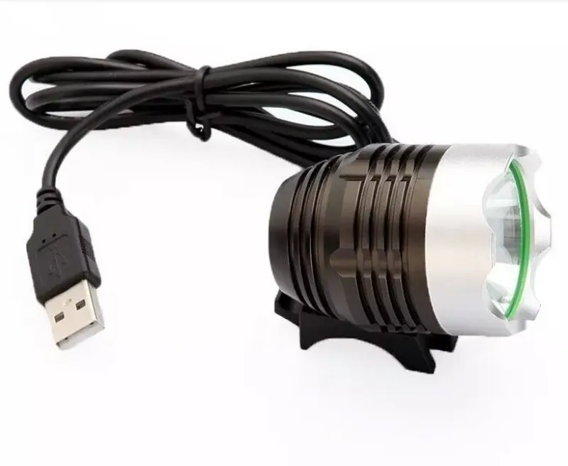 USB свет 2в1 XML T6 1800LM светодиодный налобный фонарь 3 режима фара для велосипеда