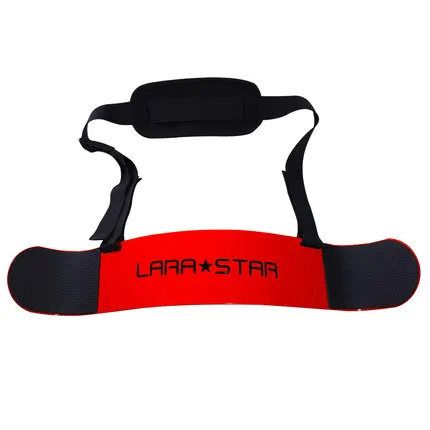 Red Тяжелая атлетика Arm Blaster Регулируемый алюминиевый бодибилдинг бомбардировщик бицепс Curl Трицепс тренировки мышц фитнес тренажерный зал оборудование - Цвет: Red