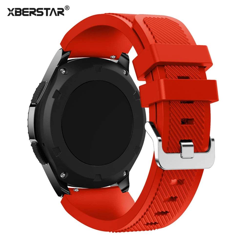 22 мм спортивный силиконовый ремешок для часов Samsung Galaxy Gear S3 классический SM-R770 Frontier