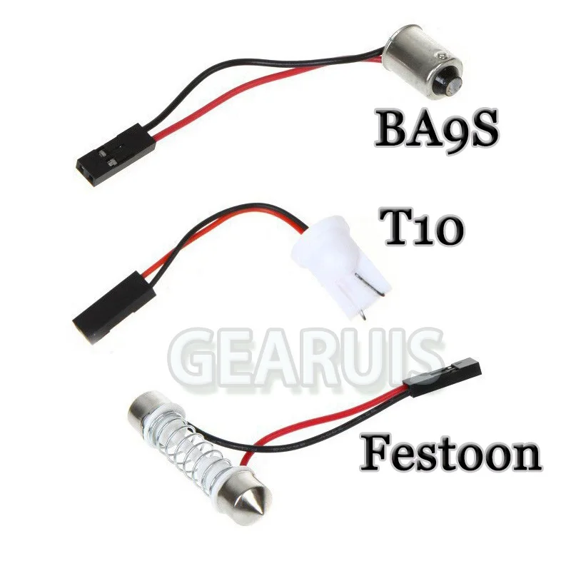 HK Post Бесплатная купольная панель COB 24 чипа 24SMD LED 36*26 мм Автомобильный свет