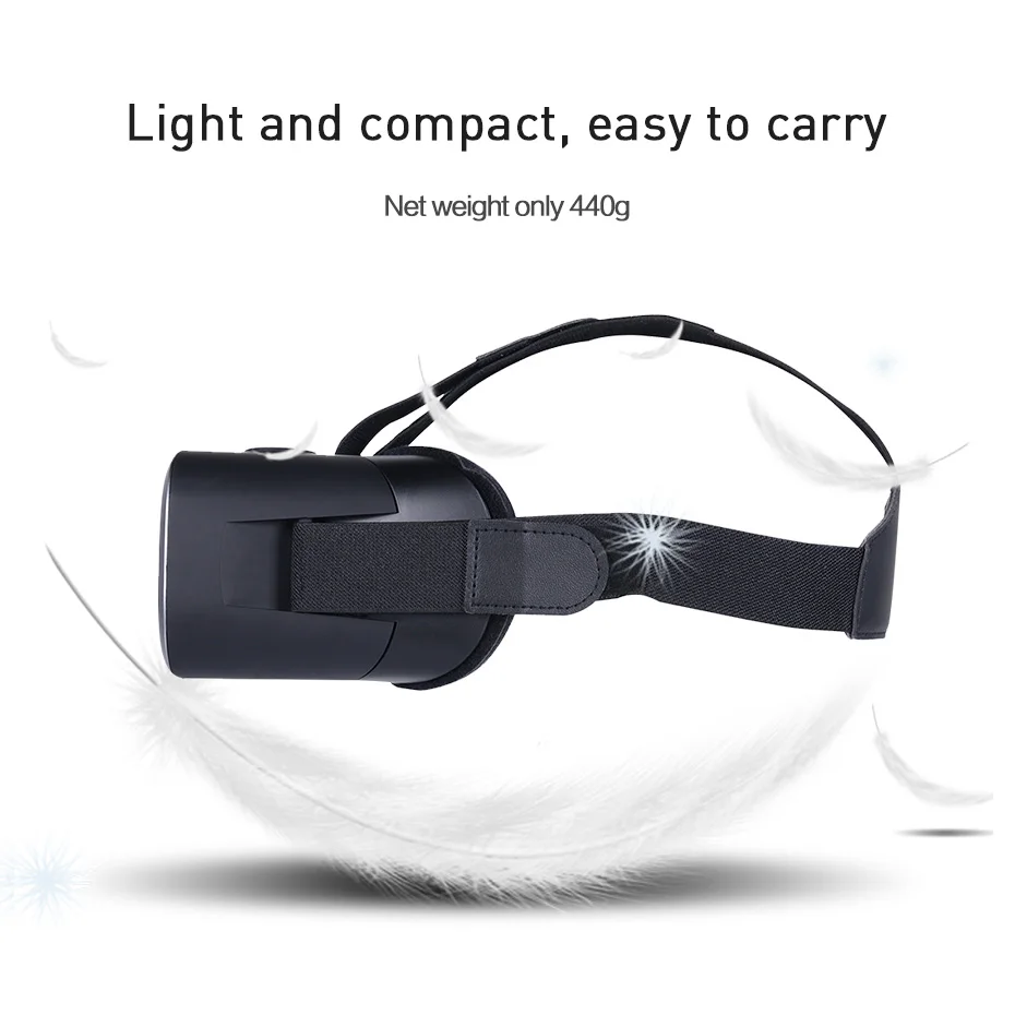 VR Очки виртуальной реальности коробка виртуальных очков для компьютера все в