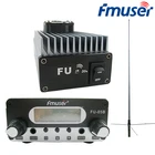 FMUSER FU-30A 30 Вт Профессиональный FM Усилитель мощности для FM-передатчика вещания +  0,5 Вт FM-эксситор + 12 волновая антенна GP200