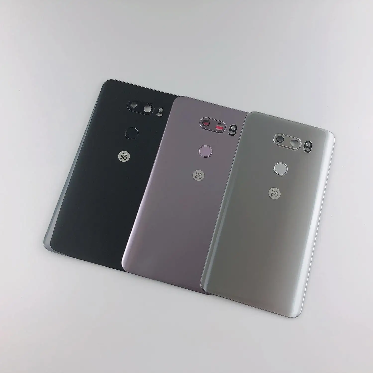 Оригинальный Для LG V30 +/V30 VS996 LS998U H933 H930 Корпус Задняя стеклянная крышка батареи +