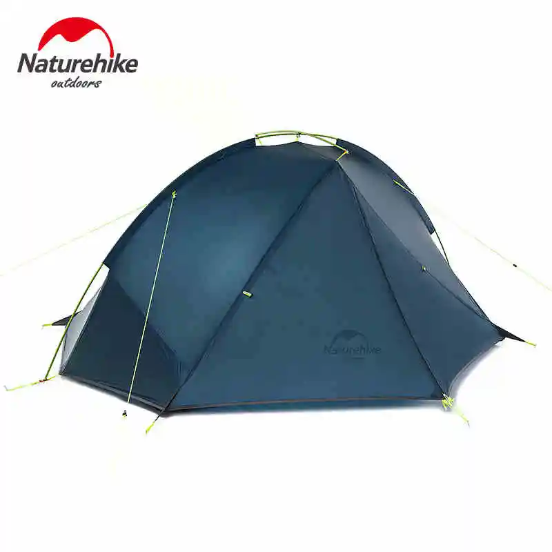 Naturehike 1/2 человек портативный тент Pro 20D силиконовая ткань водонепроницаемый