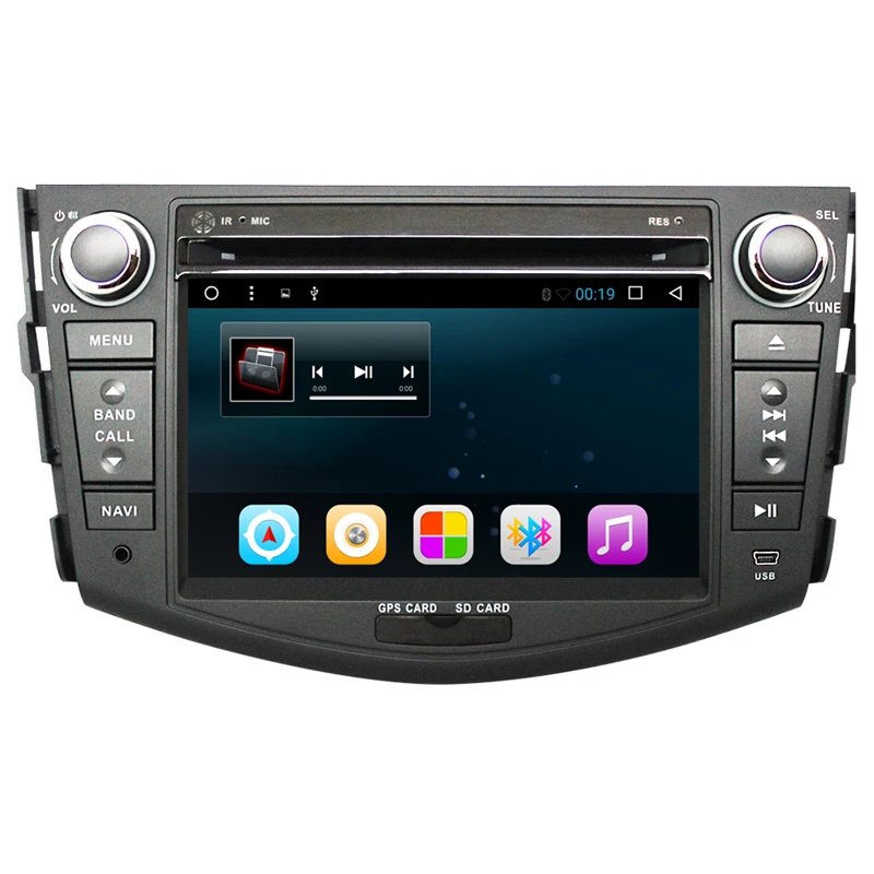 Android 7 1 8 ядер 4G RAM автомобильный DVD GPS для Toyota RAV4 RAV 4 2006 2007 2008 2009 2012 WIFI Авторадио
