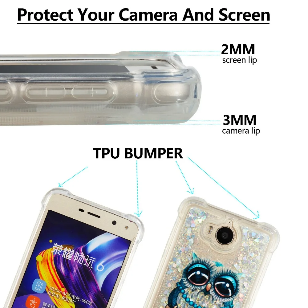 Жидкий силиконовый чехол для Huawei Y6 Y5 Lite Y3 Y7 Prime 2017 P Smart P8 P9 Mate 10 P20 Pro Case funda Etui |