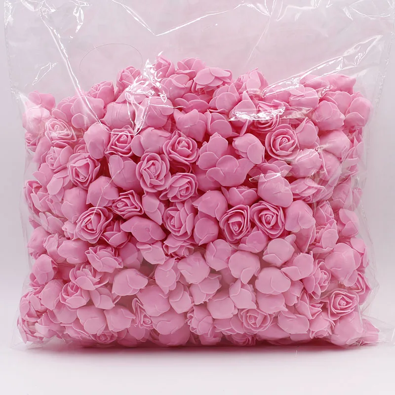500 pink flower 1 шт 20 см/35 см пена Роза медведь собака Плесень DIY Искусственный Роза плюшевый медведь клеевой пистолет стикер набор на День святого Валентина Свадебный подарок декор - Цвет: 500 pink flower