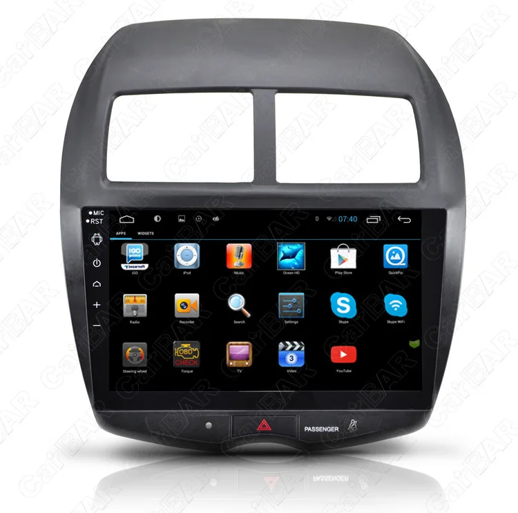 C200 10 2 &quotэкран Android 8 0 автомобильный DVD gps плеер для Mitsubishi ASX 2010 2015 без разрешения