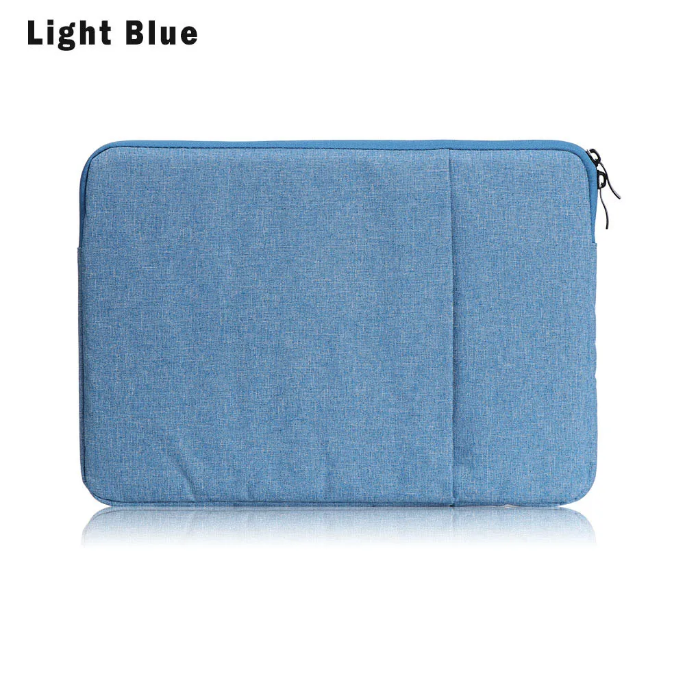 Light Blue Новая Водонепроницаемая универсальная сумка для ноутбука чехол сумка для ноутбука для MacBook Air Pro Lenovo HP Dell Asus 11 13 15 15,6 дюймов - Цвет: Light Blue