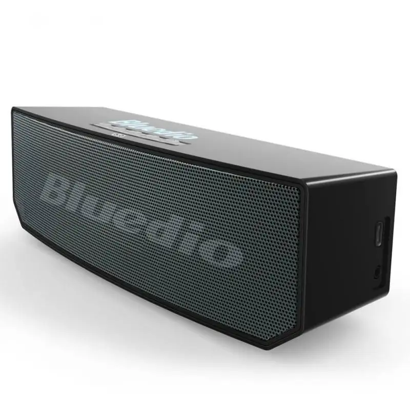 Bluedio BS-6, 3000 мА/ч, мини Bluetooth колонка, Портативная Беспроводная колонка с микрофоном, поддерживает Голосовое управление, объемный звук для смартфона