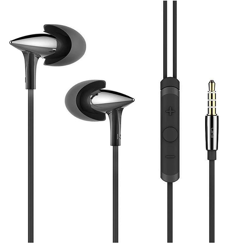 100% Оригинальные UiiSii Hi705 vogue стерео бас наушники Спорт HIFI In ear шумоизоляция 3 5 мм для