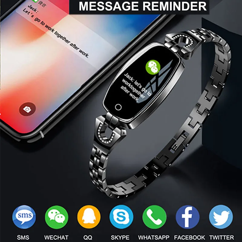 Smartwatch Heart Rate Monitor Woman Smart Wrist Watches Digital Intelligent Sport Bracelet Pedometer Calorie Watch Women | Наручные часы