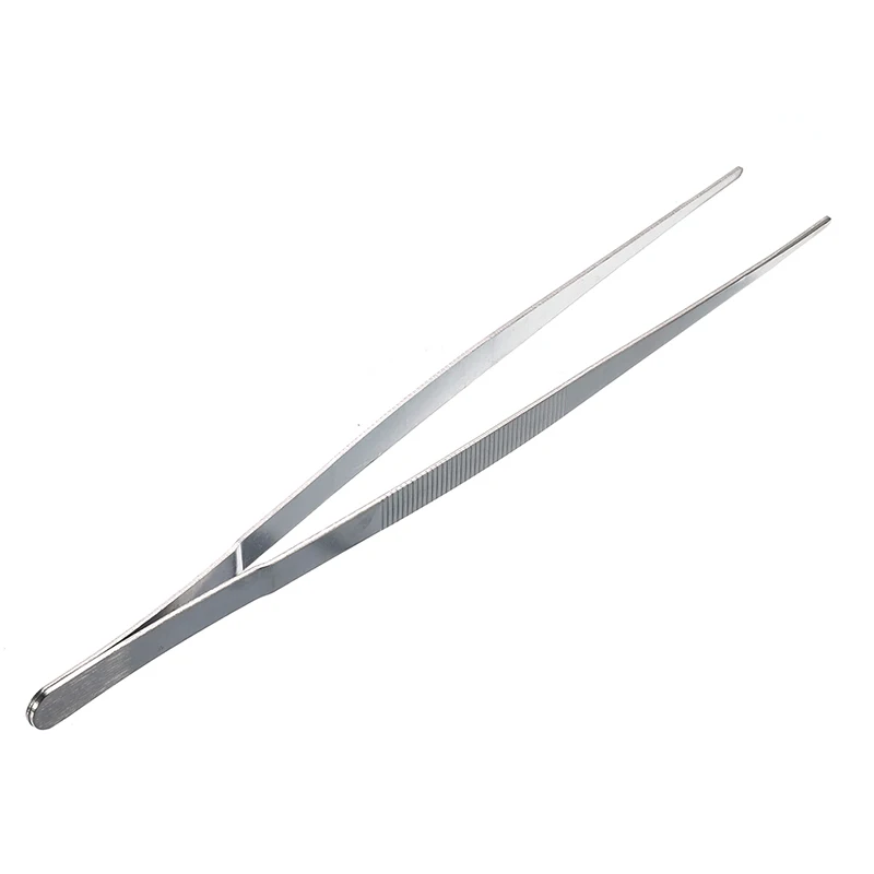 1pc Stainless Steel 30cm Barbecue Tweezers Tongs Garden Kitchen Food Churrasco Cooking Utensils Gadgets BBQ Clip Accessory | Дом и сад