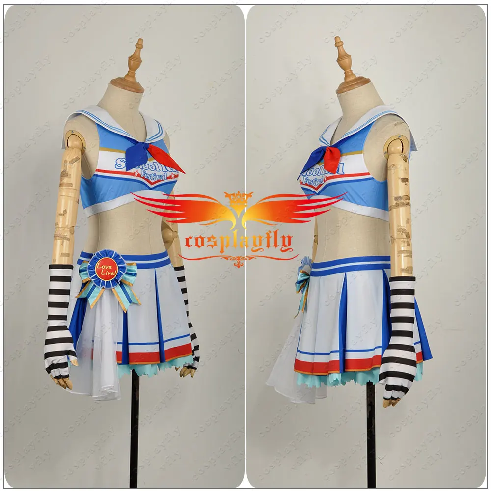Милый! Солнечный свет! Aqours Watanabe You болельщик отряд Cheer команда черлидеров