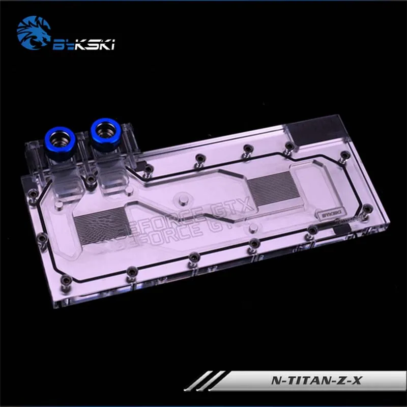 Bykski GPU водный блок для NVIDIA все основатель издание GTX TITAN Z полное покрытие Видеокарта кулер для воды