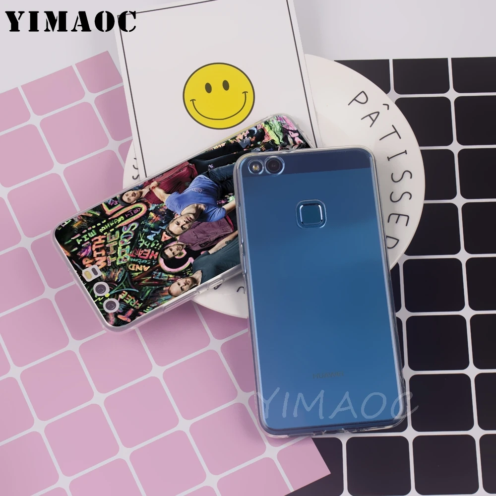 Мягкий чехол YIMAOC Coldplay из ТПУ для Huawei Honor 6A 7X 7A Pro 8C Mate 10 Note 9 Lite Y6 Y9 Y7 Prime 2018 |