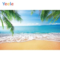 summer seascape backgrounds waves beach cool photography backdrops personalized home decoration photographic for photo studio