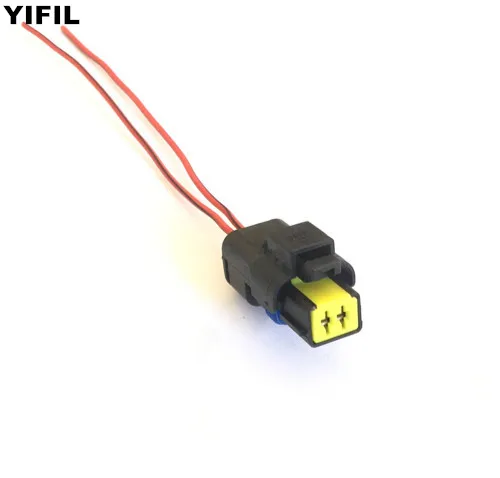 2 шт./лот Pin/Way FCI разъем для осветительной лампы с датчиком температуры воды