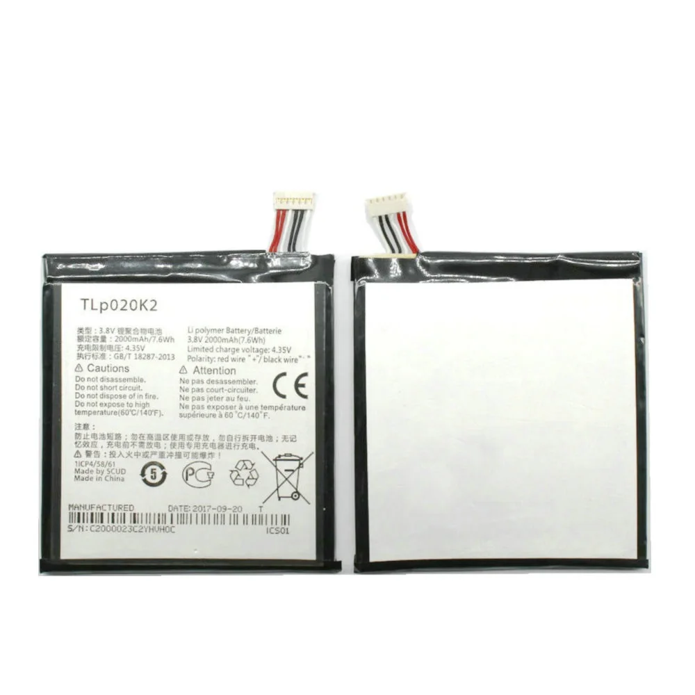 Новый аккумулятор TLp020K2 для Alcatel 6039 One Touch Idol 3 (4 7) TLp020K1 | Мобильные телефоны и