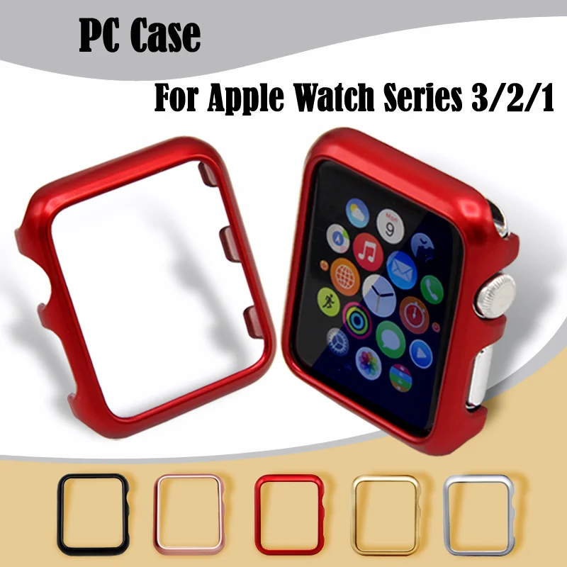 Чехол для часов Apple Watch IWatch Series 3 2 1 чехол Ультратонкий бампер 38 мм 42 корпус