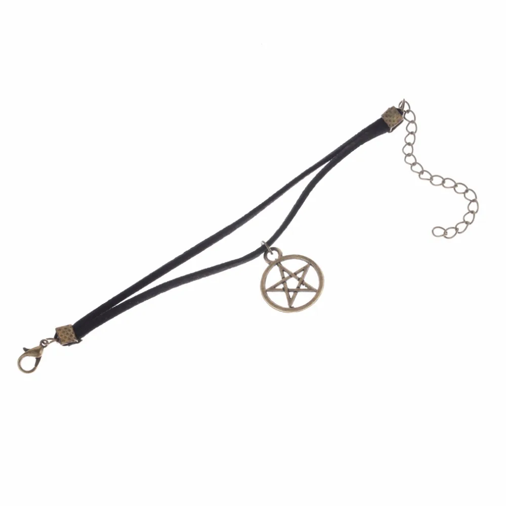 Новые модные женские браслет Роскошные плетение Макраме Браслеты Бесплатная