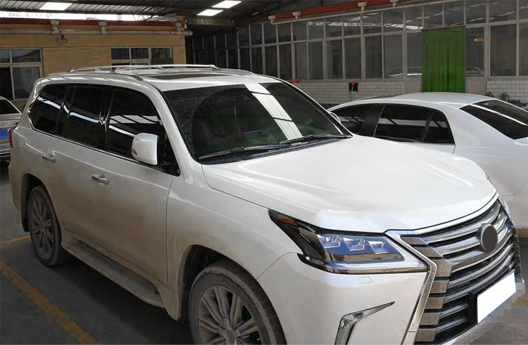 Направляющая из нержавеющей стали для LEXUS LX570 2016 2017 2018 2019 2020|rack cross bars|roof rack barscross bar |