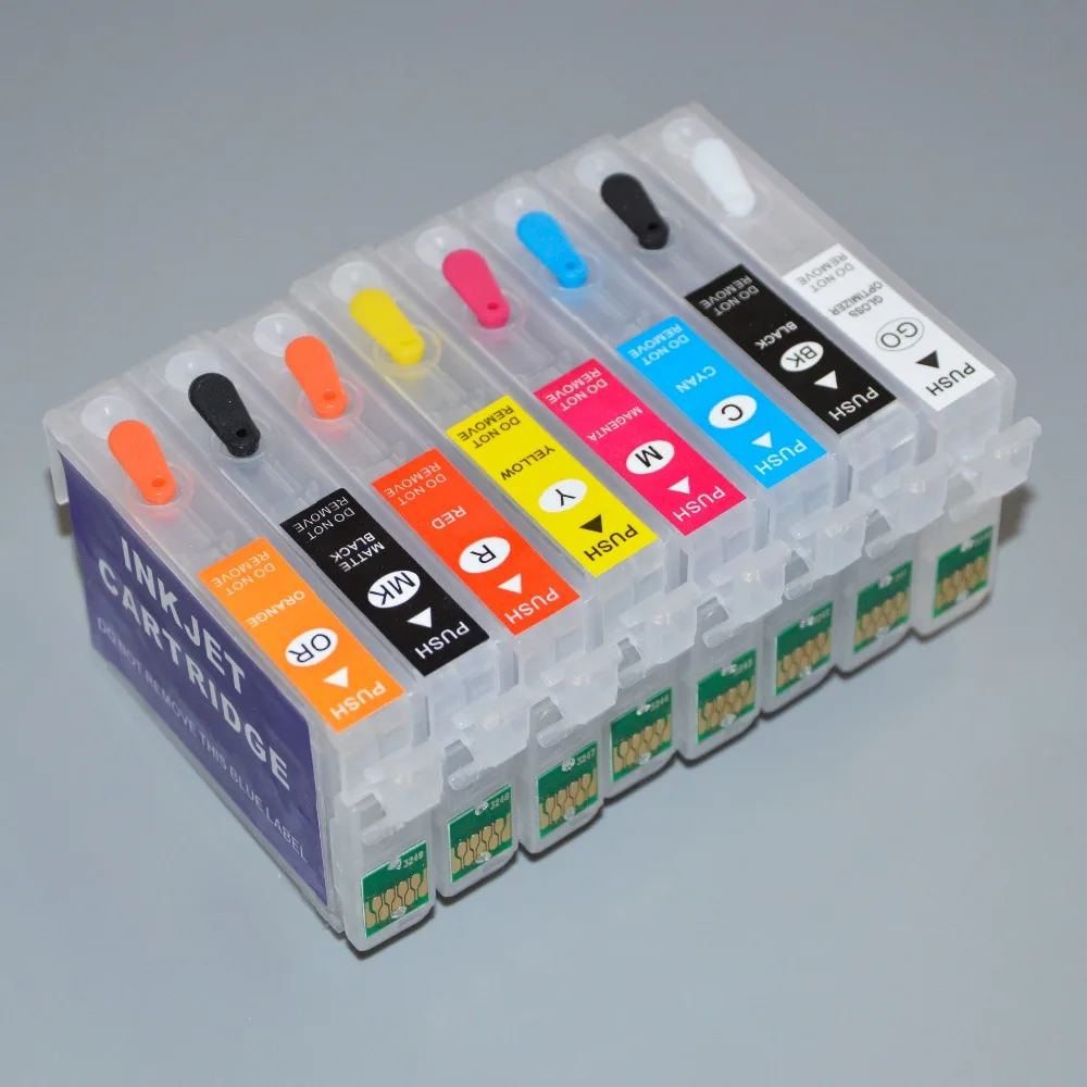 T3240 T3249 многоразовый картридж для принтера Epson P400 с постоянным чипом Surecolor P400|refillable