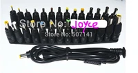 28 in 1 set new universal ac dc jack charger connector plug for laptop notebook ac dc power adapter with cable