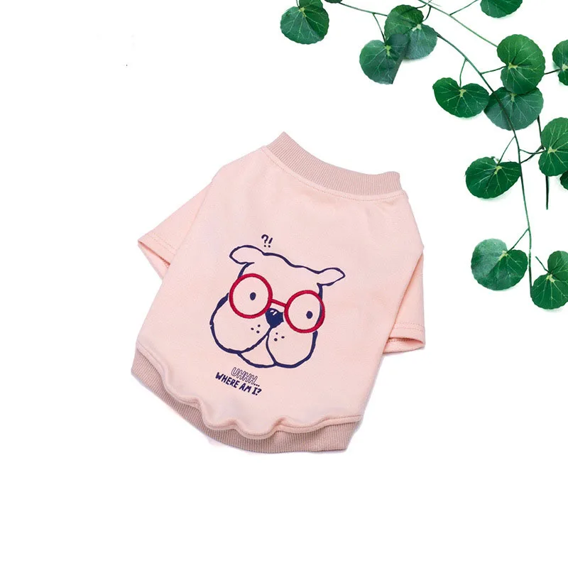 HSWLL жилет для собак летняя одежда кошек рубашка костюм маленьких средних