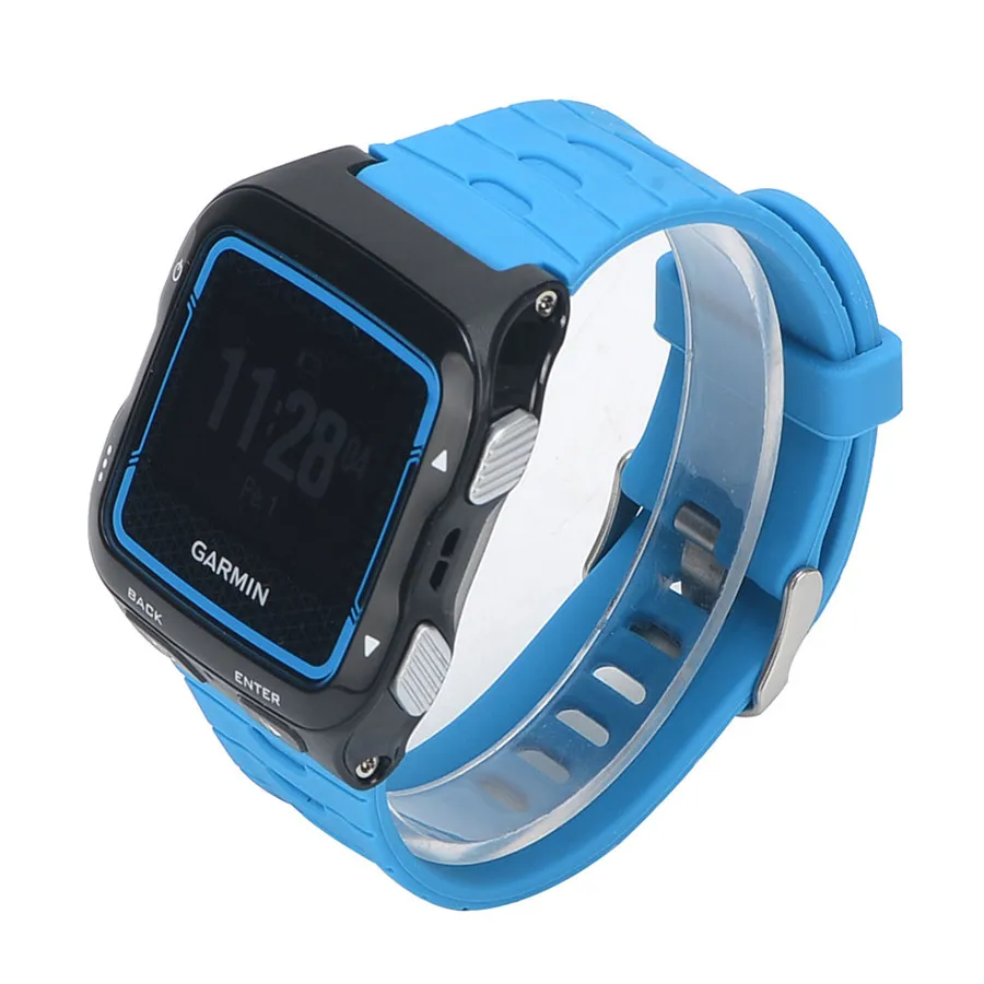 Аксессуары для часов ремешок мягкий силиконовый наручных сменный Garmin Forerunner 920XT