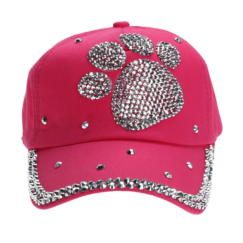 Модные Повседневное Casquette детей Бейсбол Кепки для мальчиков и девочек с цветущей сливы, «Щенячий патруль»; принт с сердцем Кепки камнями бейсболки шляпы Gorras