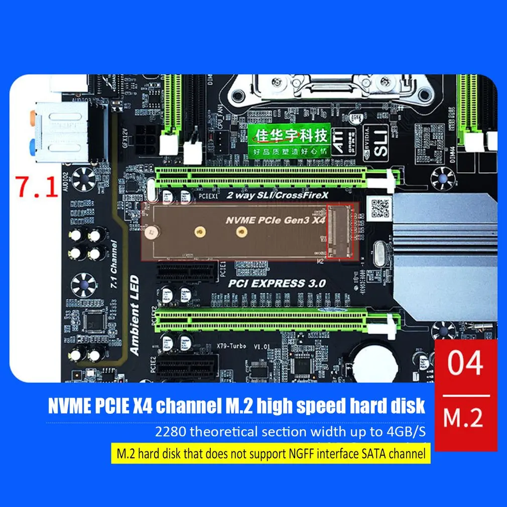 X79T DDR3 настольных ПК материнская плата LGA 2011 Процессор компьютера 4 канала игровые Поддержка M.2 E5-2680V2 i7 SATA 3,0 USB 3,0 для Intel B75