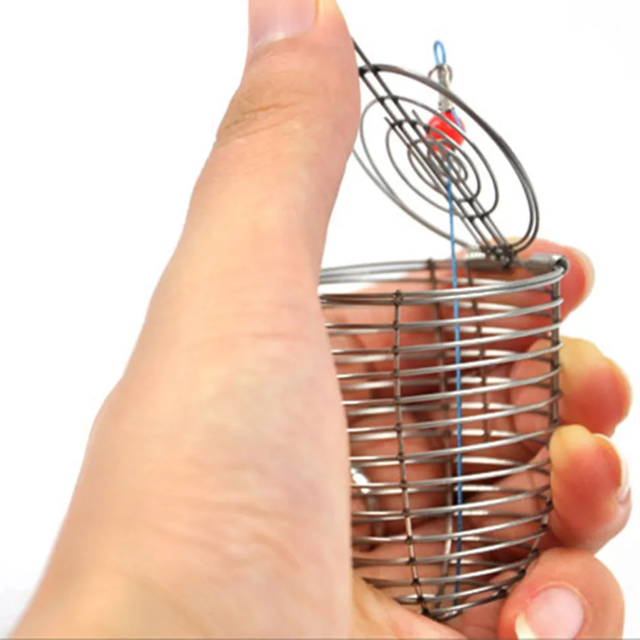 2 шт. * клетка для приманки рыболовная Ловушка искусственная проволока из