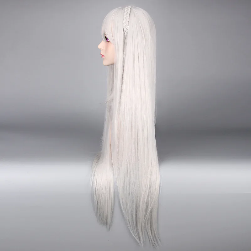Парик для косплея из аниме Re:Life in a different world from zero Emilia вечерние парики длинных